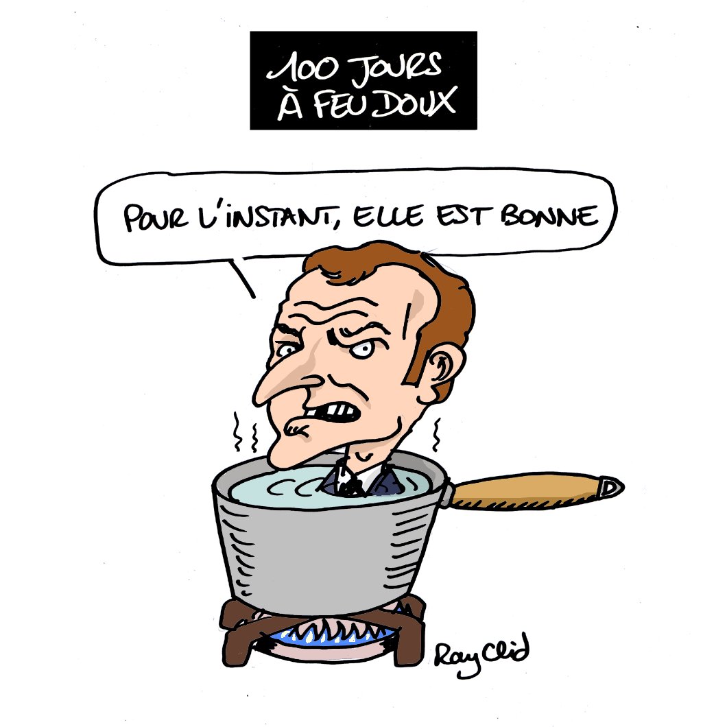 rayclid's tweet photo. #macron #Casseroles #Casserolade #dessin #dessindepresse #cartoon #casserole #cuisine #100jours https://t.co/c5FtHRthla