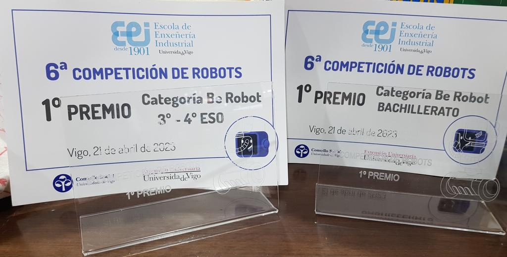 Máis unha vez, parabéns ao alumnado de Baiona e Oia. Campións en dúas categorías, 4° e 1°Bach na VI comperición de robots  da <a href="/IEEEuVigo/">IEEE uVigo</a> 🏆🏆👏👏👏