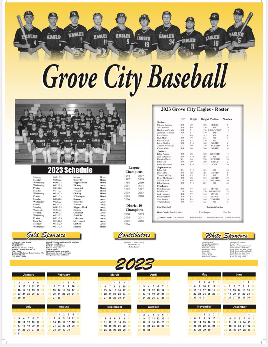 GroveCityHS Baseball tweet media