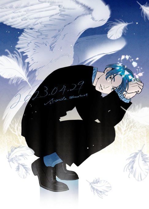 "君くん"こと「ハル君」が生まれた日ですよ お誕生日おめでとう #君を知っていく #全パパたちに告ぐ