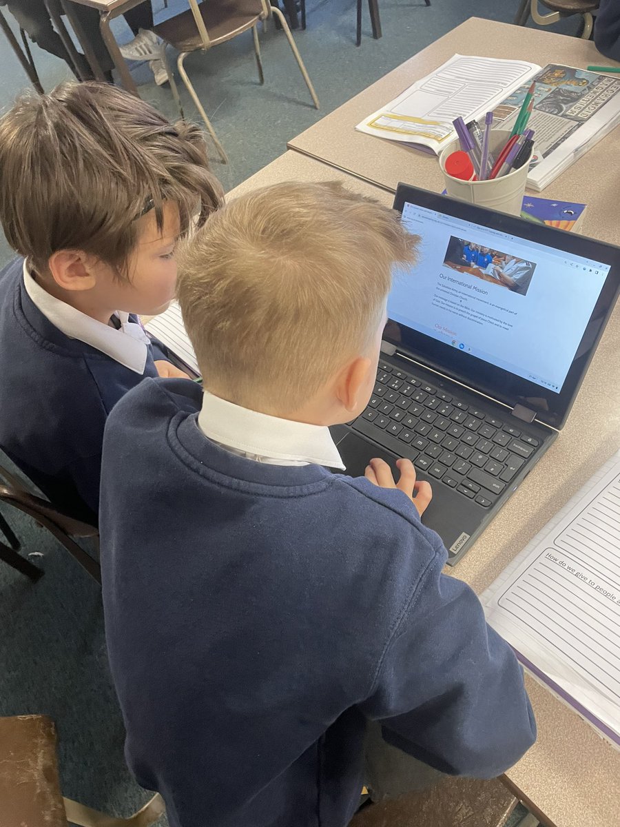 MrsCookYear1's tweet photo. Year 3 enjoyed using their ICT skills to research Christian charities who promote community cohesion before creating a fact file with their findings. Great job, guys! #themillRE #themillcomputing https://t.co/5xxJ0dFVM0