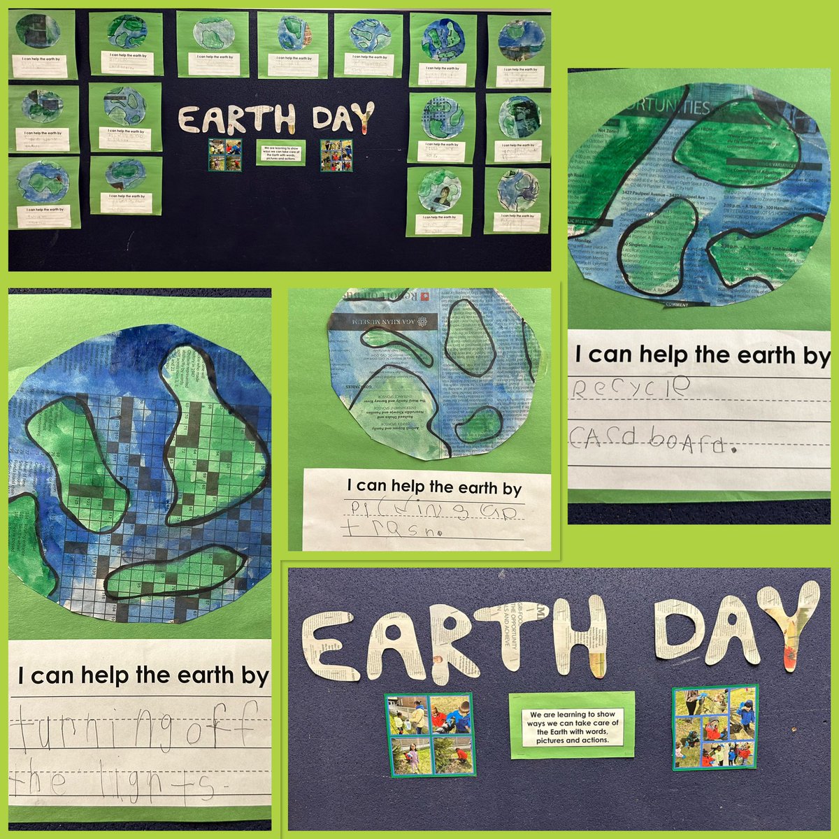teachingwithtlc's tweet photo. Happy 🌎 Earth🌎Day  

How can you help the earth? 🌳 https://t.co/TIsqlrbSwe