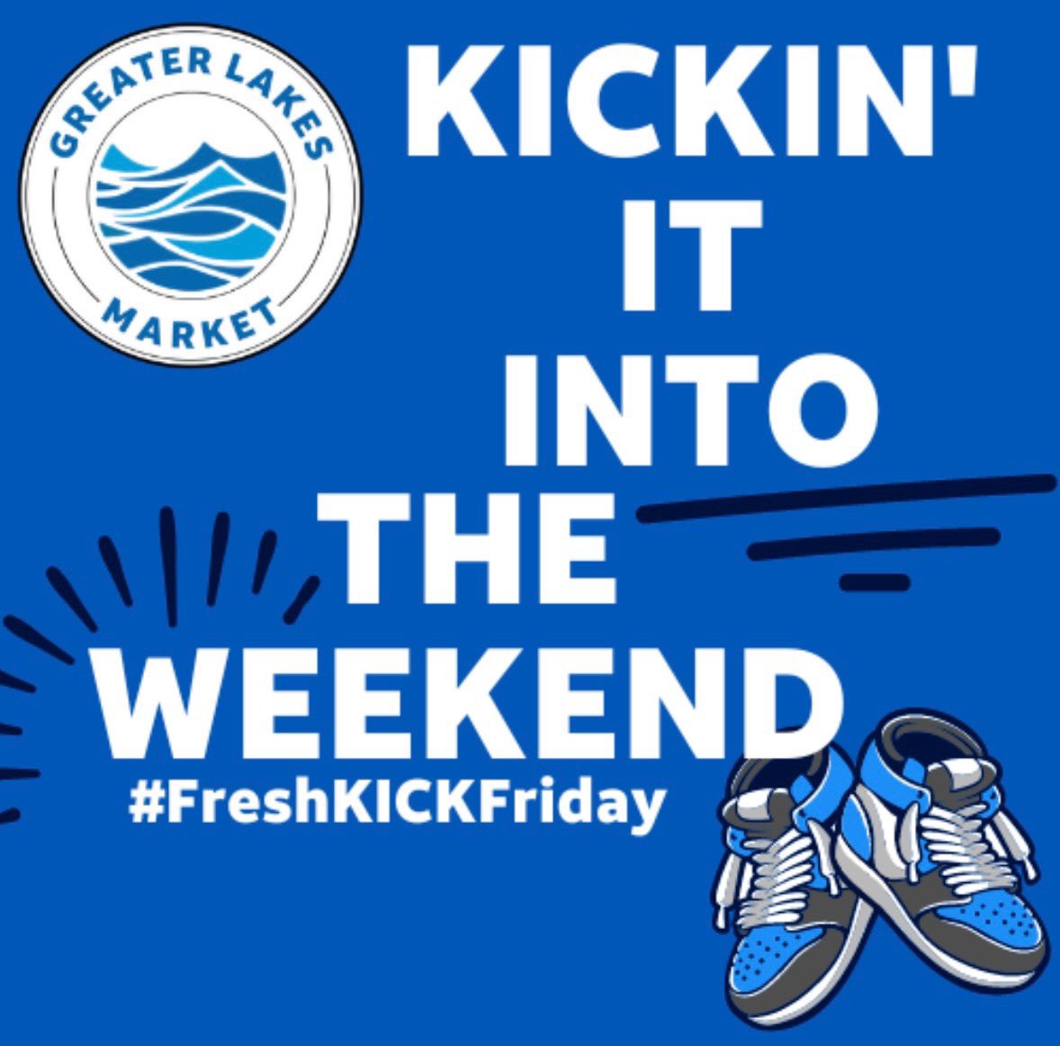AhsanGhostOps's tweet photo. Happy #FreshKICKFriday we hitting the streets and talking about Fiber! #MakingWaves @GreaterLakesMkt @TBellNorthFlo @GLM_CultureC https://t.co/05gdcgjeRO
