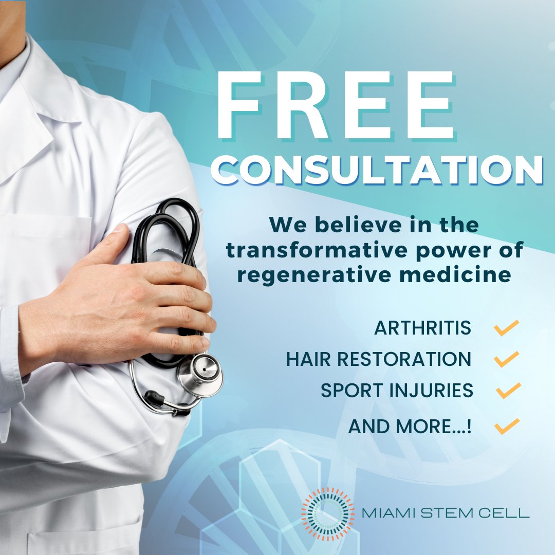 Miami_Stem_Cell's tweet photo. 🩺💉 Visit our website now to schedule a free consultation with our professional team. 📅👩‍⚕️ Don't let pain hold you back any longer!

https://t.co/5ln99yClkO 

#PRPtherapy #naturalhealing #platelets #PRP #Arthritis #HealingProcess #JointPain #StemCell #StemCellTreatment https://t.co/SMkA11BEYq