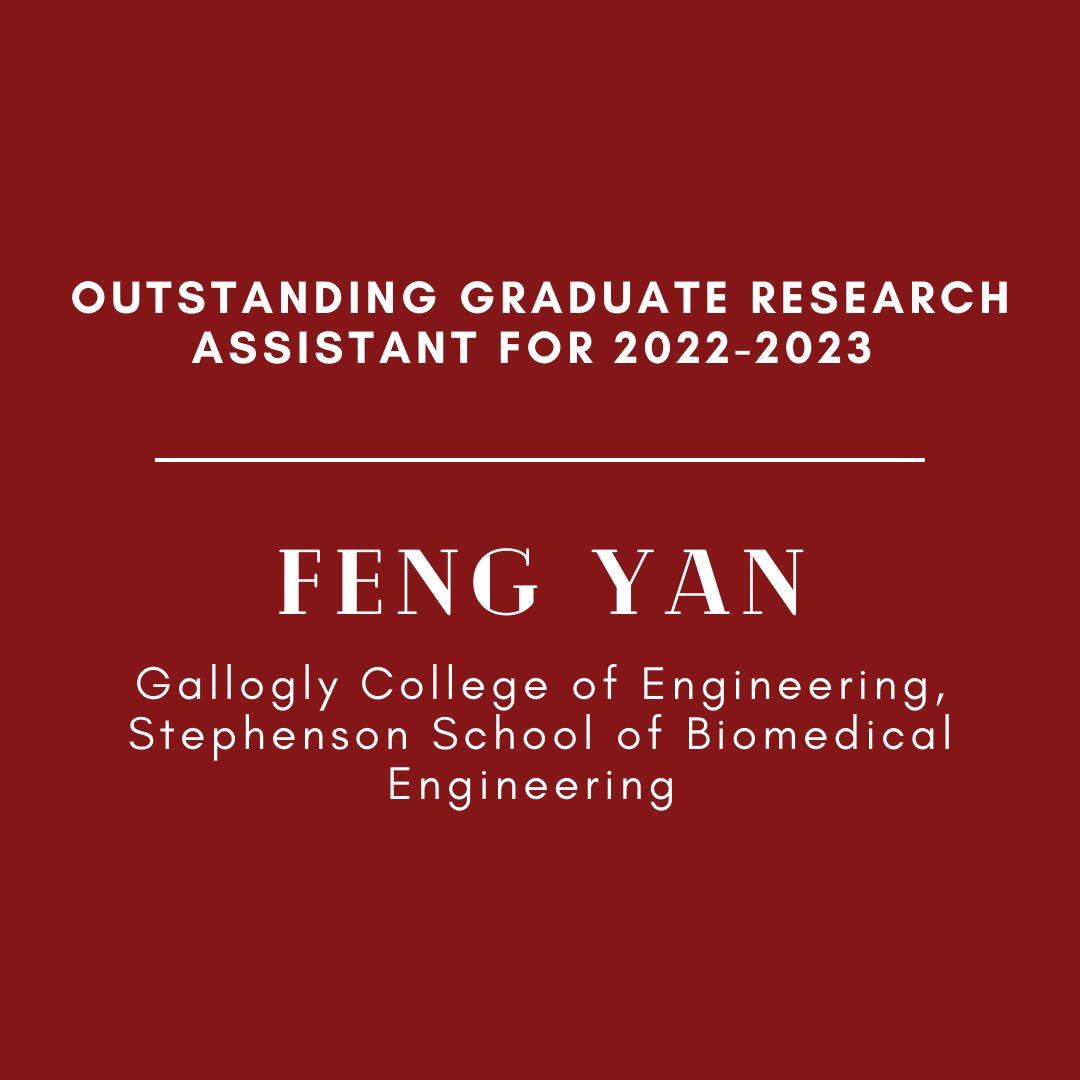 OU_GradSenate's tweet image. **drum roll** We are excited to announce our 2022-2023 Outstanding Graduate Student Award recipients! We had a lot of incredible nominations, and it just highlights how many outstanding graduate students we have at @uofoklahoma!

Swipe to see and congratulate our winners!! 🎉👏🏻