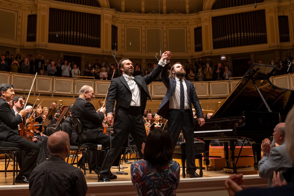 chicagosymphony's tweet photo. A season-long celebration of Rachmaninov’s 150th birthday continued on Thursday as @daniil_trifonov joined the Chicago Symphony Orchestra for a performance of the composer’s mammoth Piano Concerto No. 3, exhibiting incredible virtuosity and endurance.

📷: @toddrphoto https://t.co/mxtBZRqgcr
