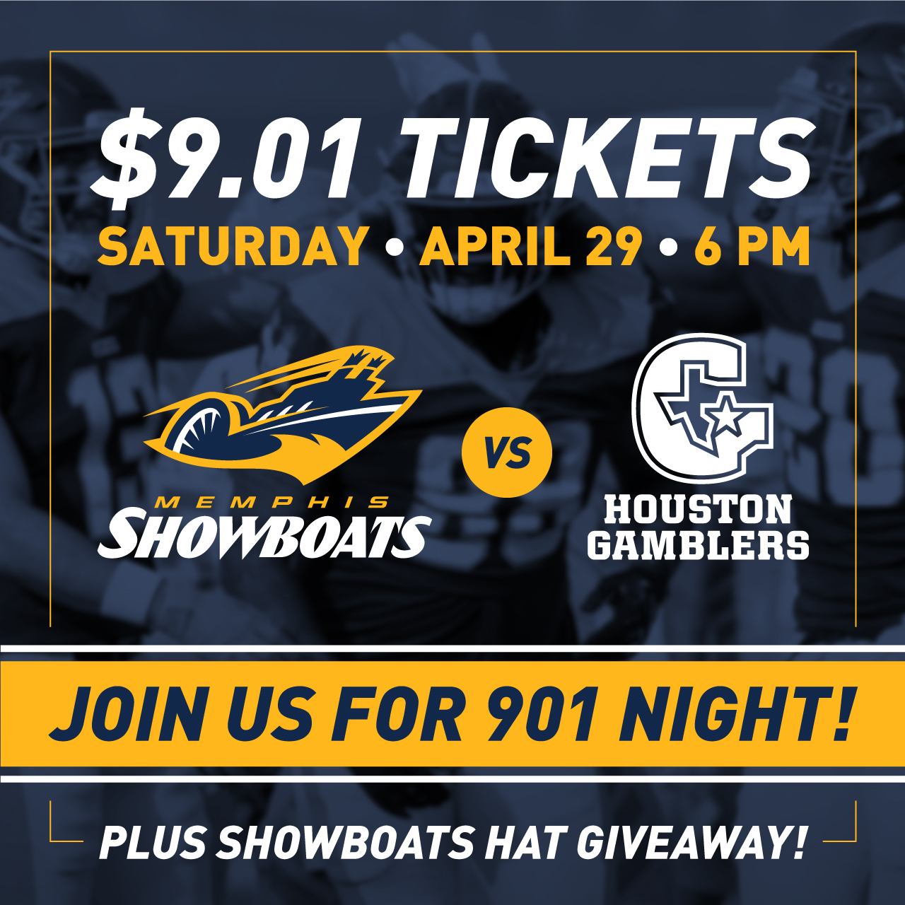 Memphis Showboats on Twitter "Your Showboats are celebrating “The 901