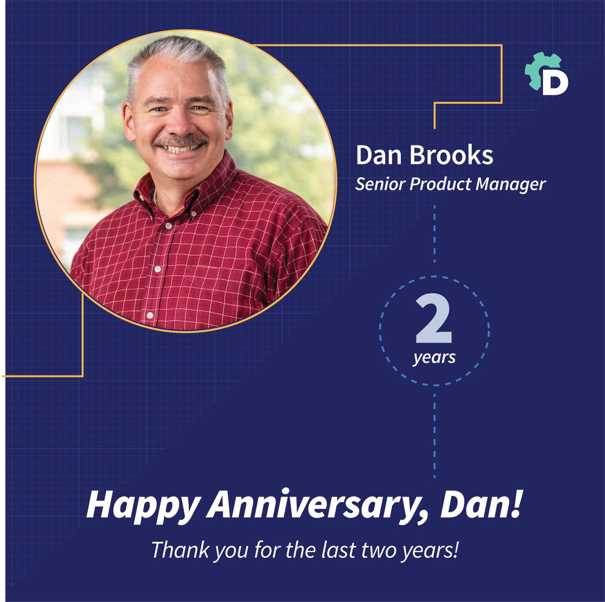 Today we are celebrating Daniel Brook’s 2nd anniversary with Documoto!

As Senior Product Manager, Dan has contributed extensively to the Documoto product and team over the past two years. We are so glad to have you, Dan!

#employeeappreciation #anniversarypost