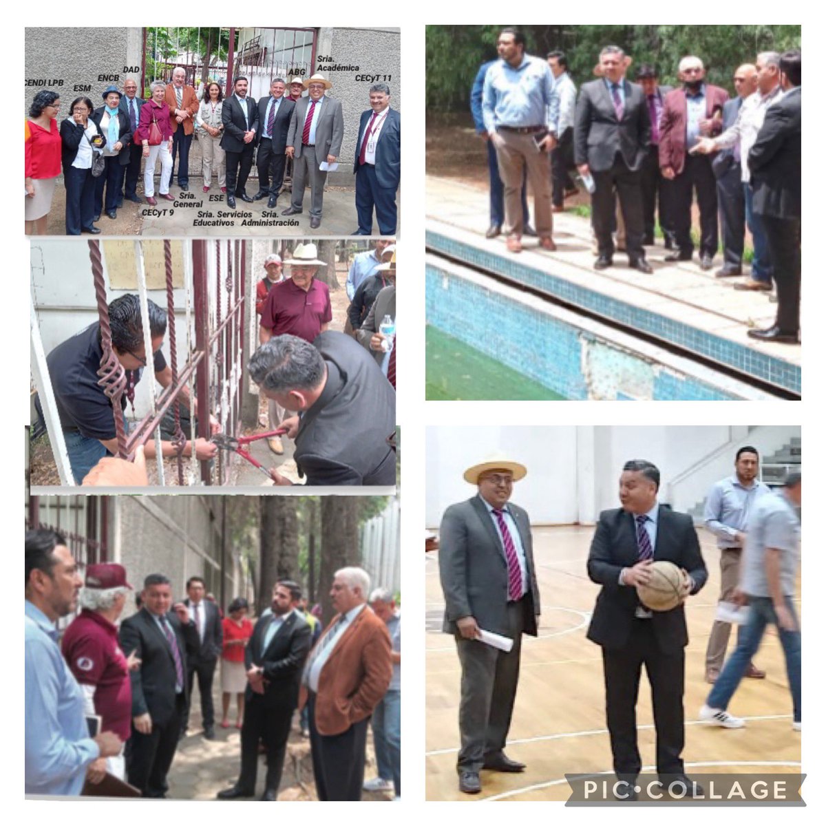 sorianoaaron's tweet photo. Propuesta de Polideportivo en él Carillón de @BuhosIpn 
Se derrumbó el muro que por 25 años impedía el paso de la alberca a la campo de americano, este impedía que la ODET tuviera acceso ya que habían tomado las instalaciones.
🏊‍♂️ alberca, cancha de 🏀 y 🏈 junto Flag football https://t.co/jjkNS9zXu2