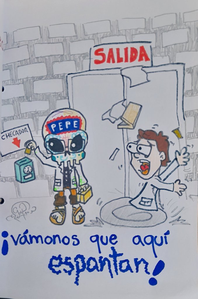 gospel02's tweet photo. Ya es viernes mi gente, un ratito más...
☠️
#Pepe #Folclore #Pepetips #eldelosdibujos✍ #Pptips☠️ #CalaveritaMexicana #calaveritadeazucar #Gospell #Dibujó #Drawing #Trazó #Who4r3you #PepeTips #dibujando🇲🇽 #PepeDice #skullcandy #mexicanísimo #Art #Paint #skull #manoalzada🖌️ https://t.co/BiLP41APIa