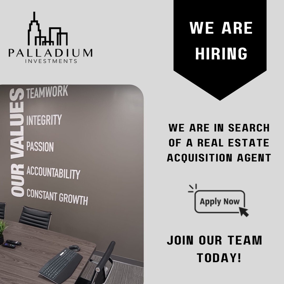 Our Team is Growing!

#wearehiring #realestateindustry #southflorida #realestatecareers #realestateacquisitions #realestatejobs #bocaraton #bocaratonrealestate #bocaratonjobs #realestateagent #careerinrealestate #hiringnow #becomepartofourteam #realestateagentshiring