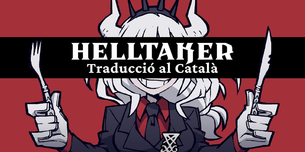 PrCeTrencada's tweet photo. ‼️ NOU JOC EN #CATALÀ ‼️

🔪 Gràcies al @Marxally, al @nudramapage i a la @cuquetafera, ens complau oferir-vos al #català l'aventura #Helltaker, desenvolupada per @vanripperart! Esteu preparats/des per conèixer les diablesses dels vostres somnis?   👉 https://t.co/U16blH1VkA https://t.co/cDd34R6dlQ