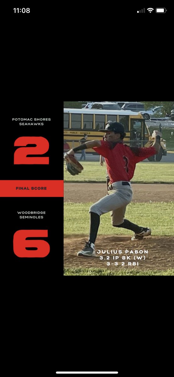 MrPhillips1012's tweet photo. Great way to start the Woodbridge Baseball season last night! The team battled all night and came out with a 6-2 victory against PShores. https://t.co/uFLZaQBE2Y