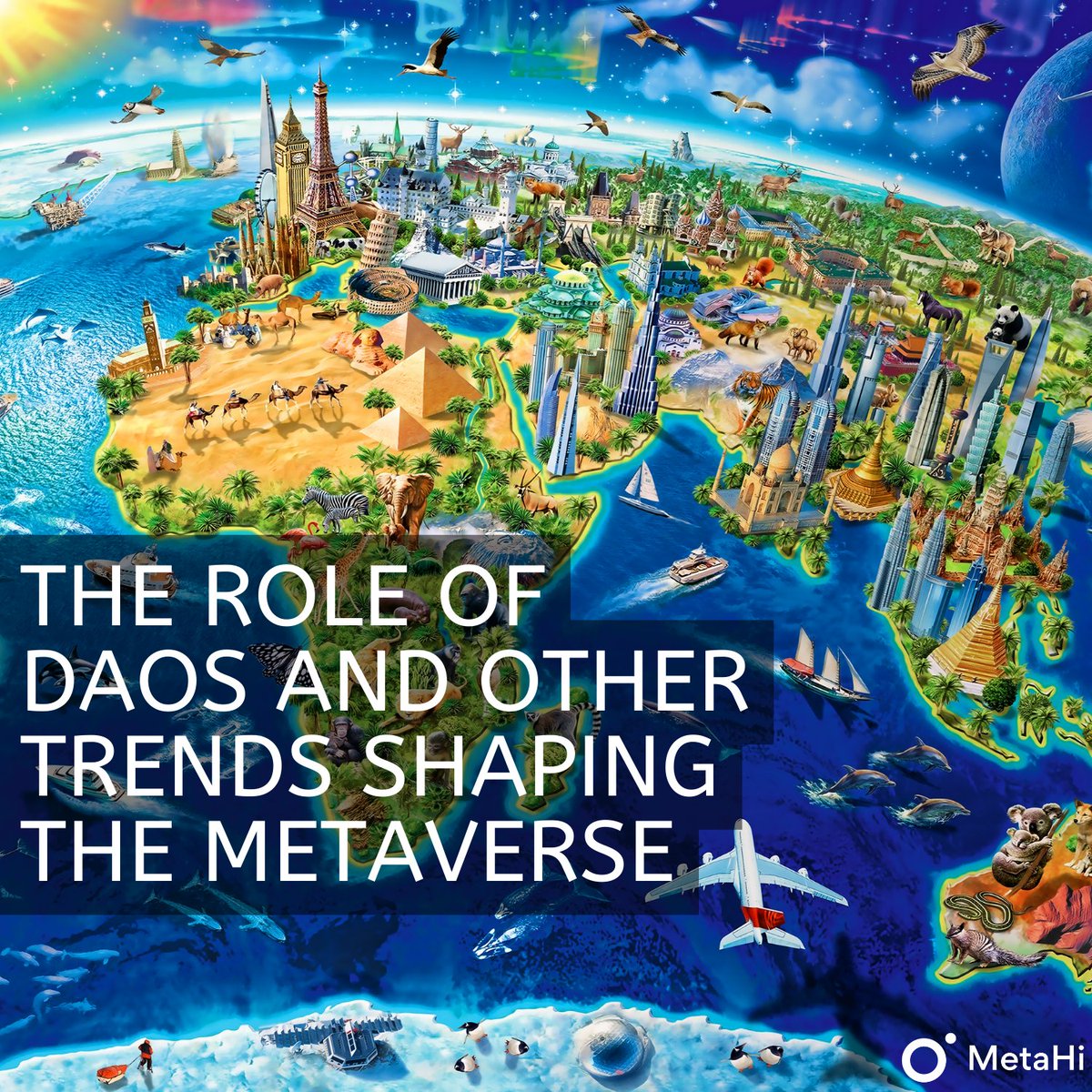 MetaHiworld's tweet image. As the concept of the Metaverse continues to evolve, various trends are emerging that will shape its development and impact on society.   Read more here: link.medium.com/DMgLbymjbzb

#NFTCommunity #NFT #Metaverse #DAO #article