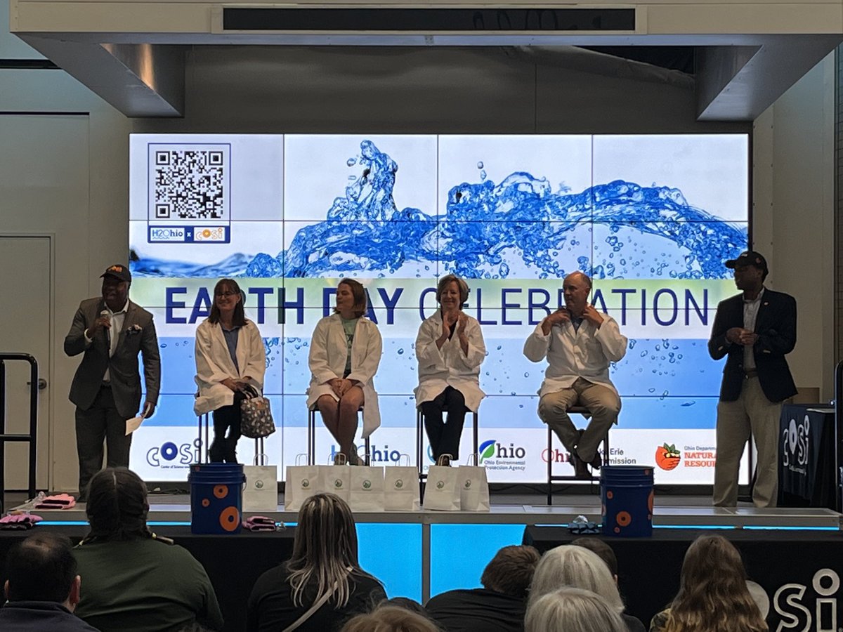 Stanley4Nature's tweet photo. Celebrating H2Ohio on Earth Month! This program helps to keep our state’s waters clean for fish and wildlife, recreation, business use and drinking. Water is one of Ohio’s greatest strengths. #H2Ohio https://t.co/6bRdikn2Kt