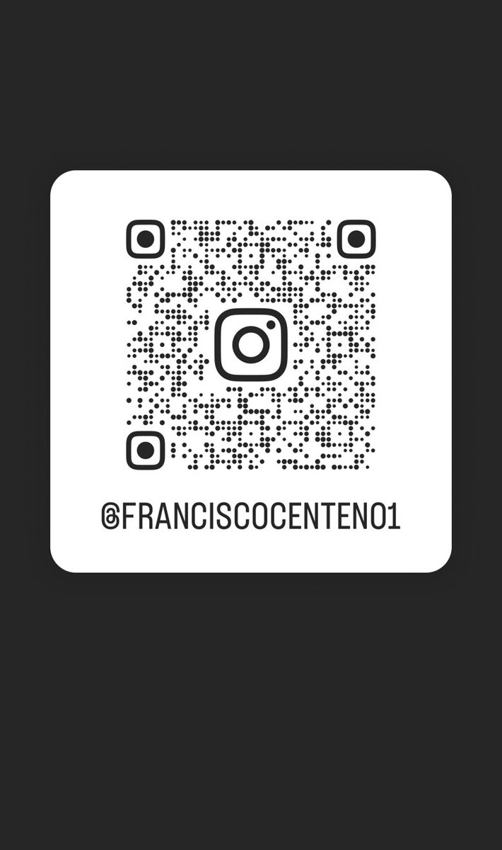 Sígueme, acá mi perfil en Instagram 👇 instagram.com/franciscocente…