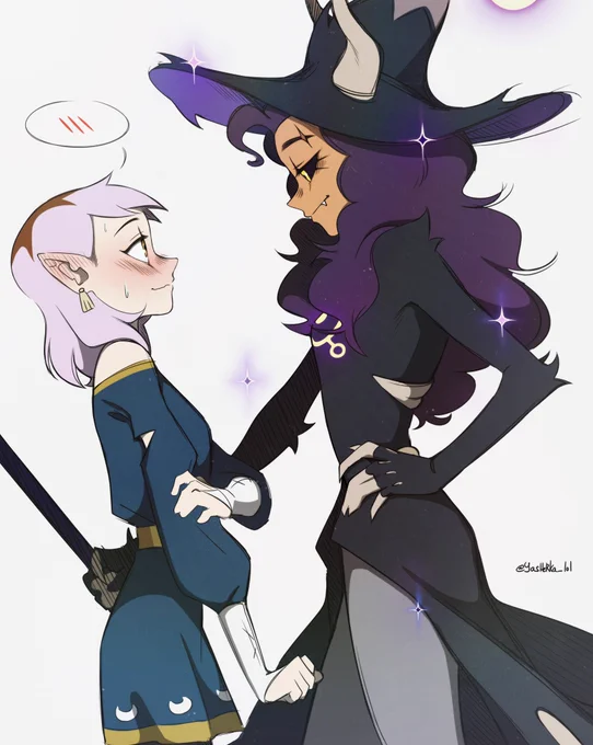 amity with titan luz #TheOwlHouse #toh #lumity 