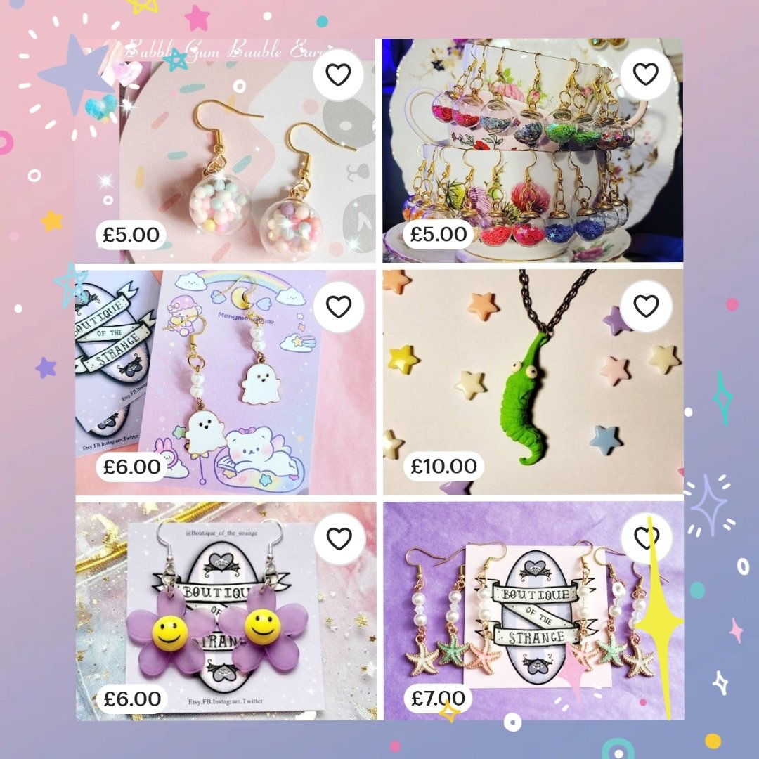 ✨️💜 (っ◔◡◔)っ 💜 Still in stock 💜✨️ head over to my Etsy to grab yourself a little sparkly treat ✨️ 🥰 

💕 #Boutiqueofthestrange #crystalballearrings #bubblegumearrings #kawaiiaesthetic #kawaiijewellery #spoopy #spoopyghosts #ghosts #spookybitch #creepycute