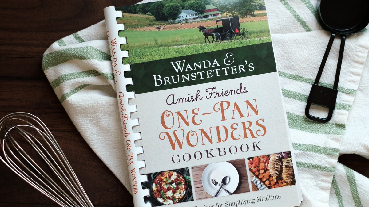 Looking for a homecooked meal without the mess? Wanda E. Brunstetter's Amish Friends One-Pan Wonders Cookbook is out and available now!