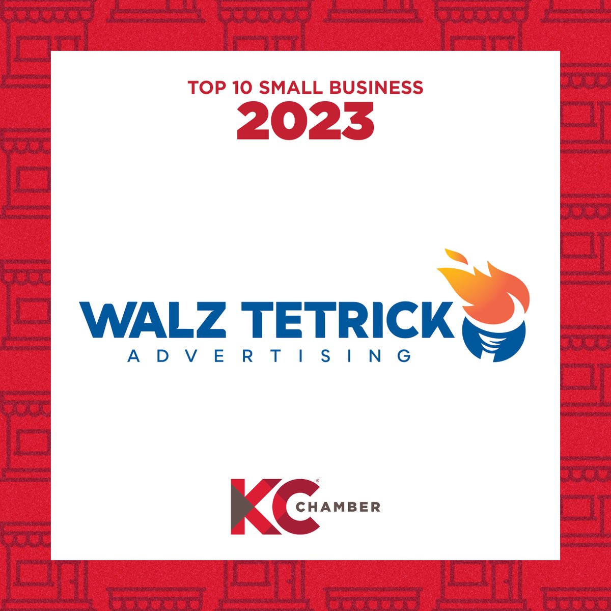 kcchamber's tweet photo. Congratulations to our next Top 10 Small Business: @WTAds! #CelebrateSmallBiz https://t.co/4z2mOl55vP
