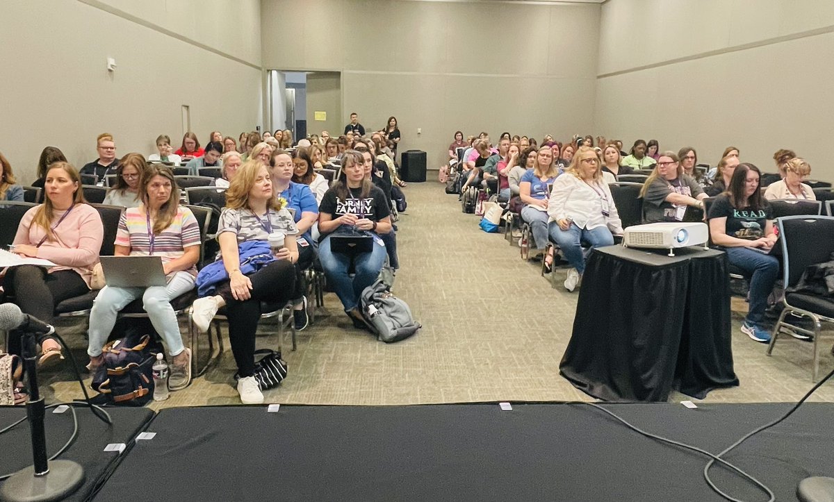 Thank you so much to everyone who attended our early morning session 🥰 We appreciate you starting your morning with us & hope you walked away with some ready to implement ideas & lesson! #txla23 #txla2023 #LibrariansUnite #ThePowerOfUs