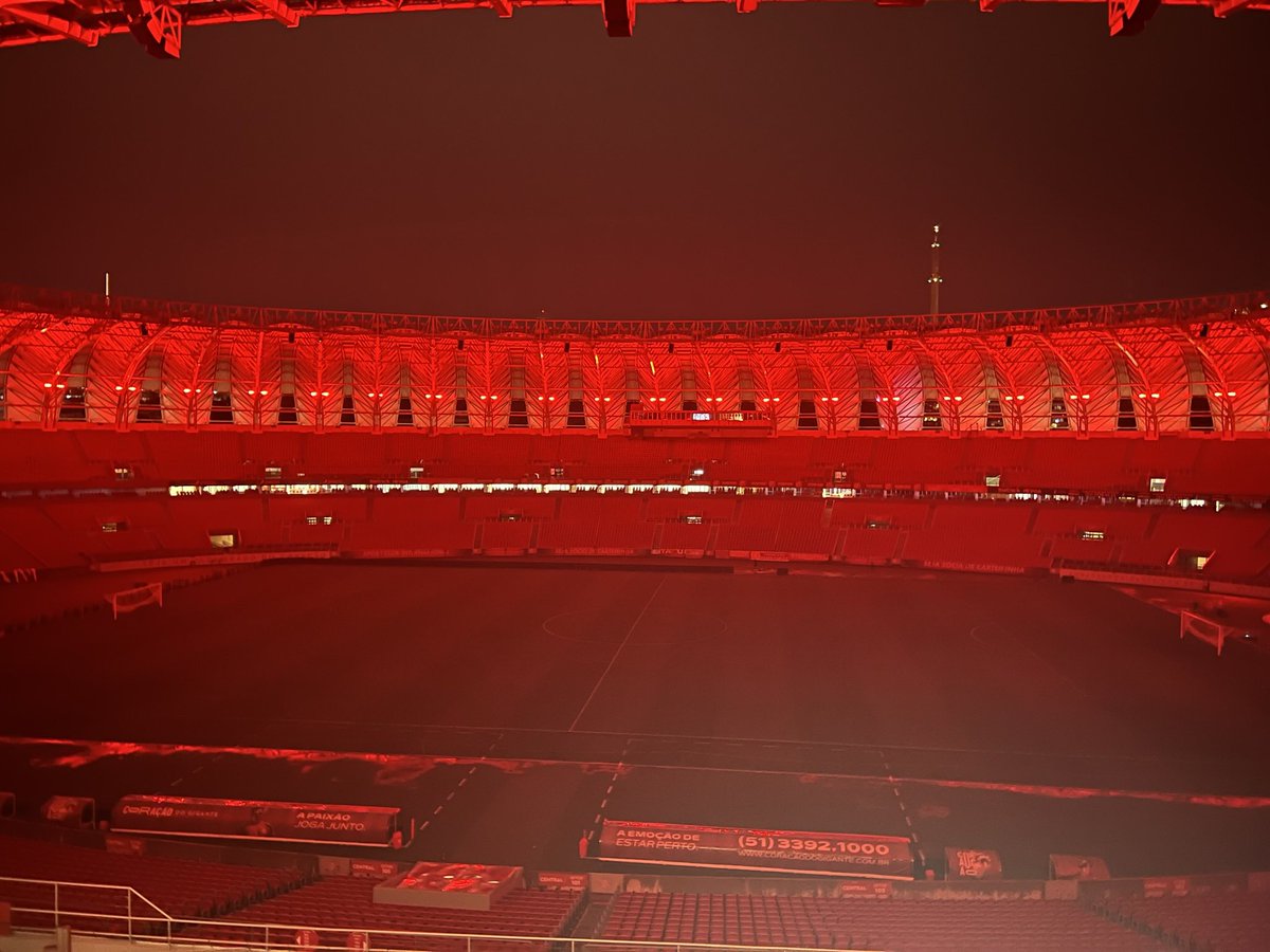 LucasCollar's tweet photo. #Inter altera a projeção para o jogo diante do Flamengo. São esperados 45 mil torcedores. Tendência de quebra de recorde de público na temporada 2023. https://t.co/IkRehzQ1Rv
