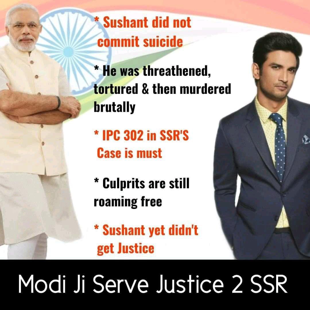 Love4SSR6's tweet photo. @narendramodi Hard earned money to spend on gov-agancy @CBIHeadquarters @dir_ed @NIA_India @narcoticsbureau but coming to bullywood BB connection Y canโt see any action? @AmitShah @myogiadityanath @RDXThinksThat @DrSJaishankar @DrJitendraSingh V need clean Drugs free safe๐ฎ๐ณ#Justuce4SSR itโs ๐ https://t.co/kJv1vNcUEE