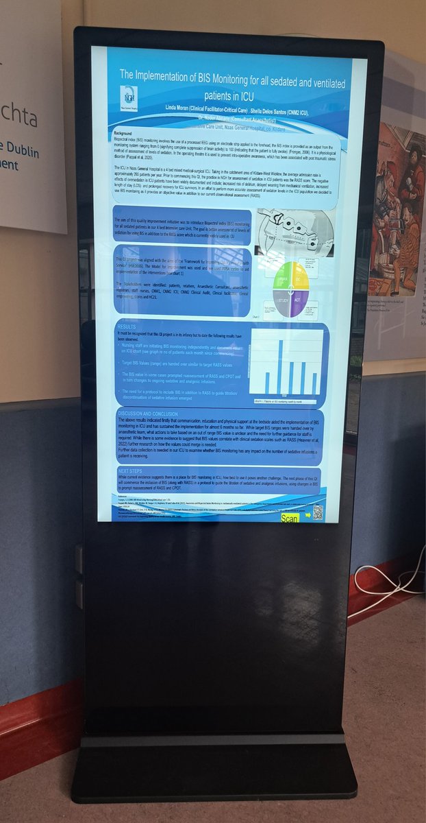 ICUTallaght's tweet image. All posters today are presented using the #InteractiveDisplays provided by Interactive Displays Ireland. Thank you for the amazing visuals!

#CriticalCareRehabTUH