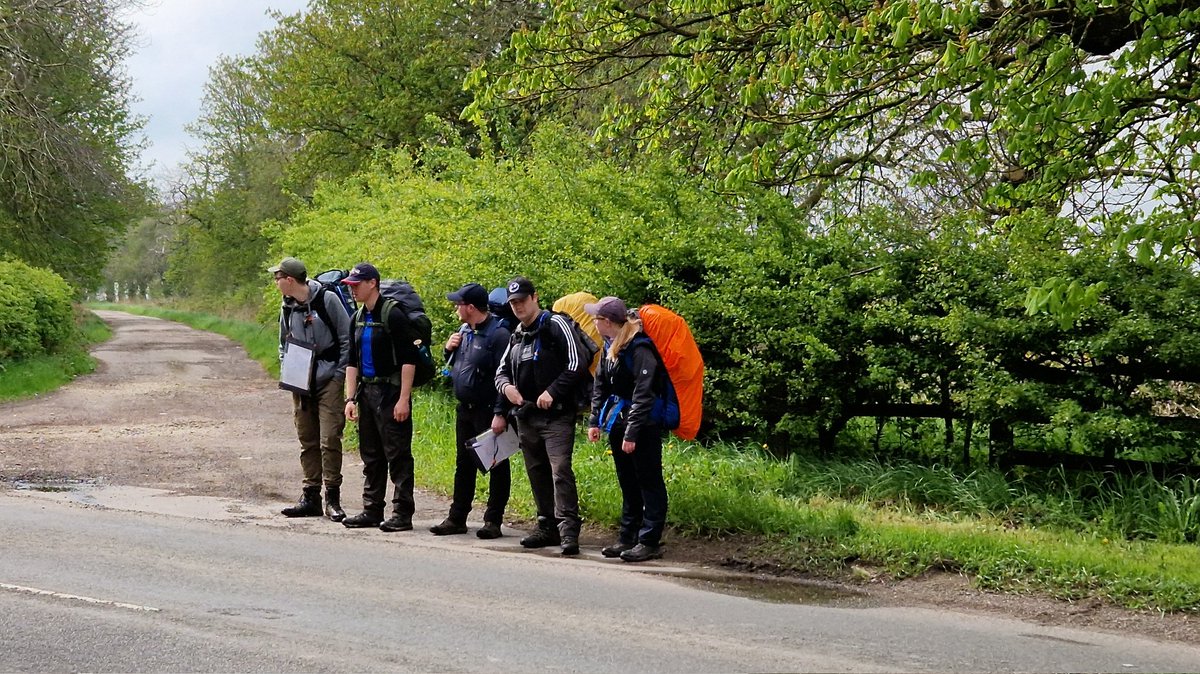 23atc1's tweet photo. This weekend, we have a group out doing their Silver Duke of Edinburgh Award expedition. After a slightly damp start, the two staff and three cadets are in high spirits and doing well @ComdtAC @ACO_RCNORTH @AirCadetsNorth @OC_SWYorksWing @SWYorksWing @DofE @DofENorth https://t.co/8jJPeQOXHx