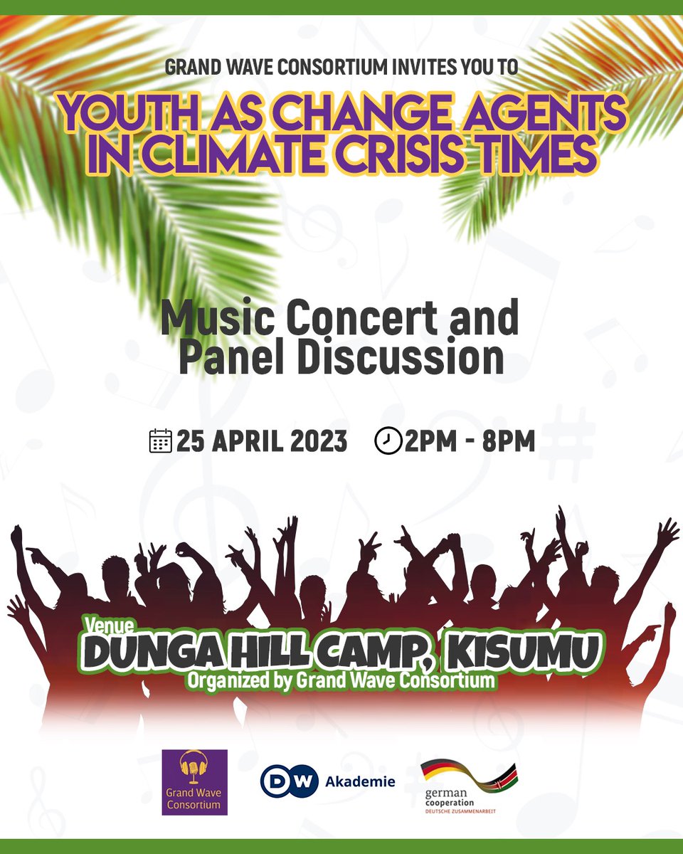 Let's all convene, and have a fruitful conversation as we enjoy the music. Don't miss out!! <a href="/alumni_dw/">DWAlumniKenya</a> @GwConsortium <a href="/dw_akademie/">DW Akademie</a>