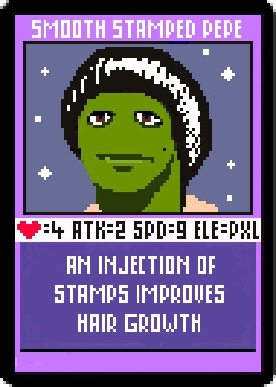 Last Smooth Stamped Pepe Dispo is open 👇 15 left 0.00020 each 

xchain.io/tx/5db700f4d72…