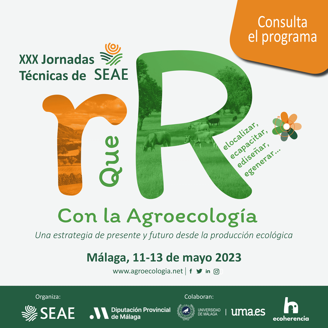 SEAE_Agroecolog's tweet photo. ❓¿Quién vendrá a las XXX Jornadas Técnicas de @SEAE_Agroecolog?
⁉️¿Sobre qué dilemas se debatirá? 
❗¿Cómo me apunto? 
‼️ ¿Hasta cuándo puedo enviar una comunicación? 

Tranqui... 
Entérate de todo aquí ⤵️
https://t.co/4KnB77no40

¡Y APÚNTATE!😉
#XXXJTSEAE #agroecología https://t.co/EOE6iJXuQm