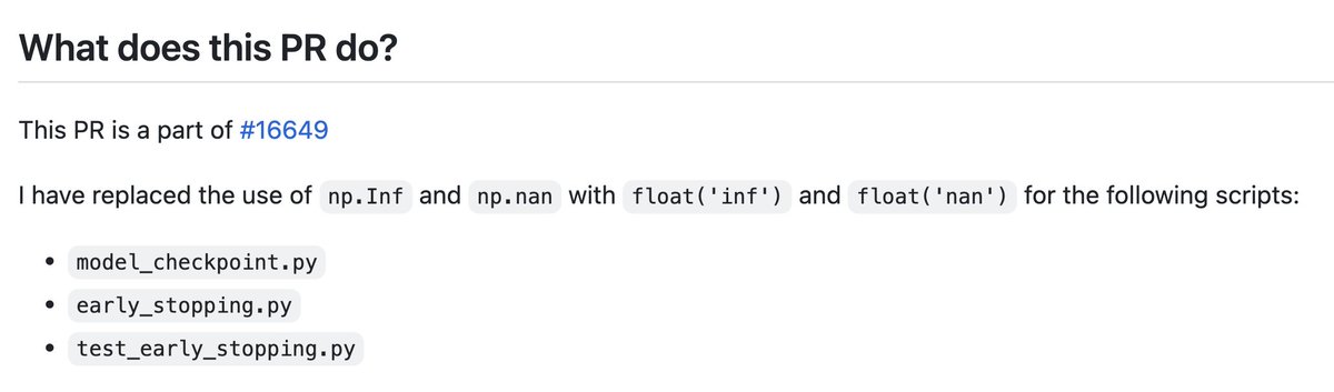 LightningAI's tweet photo. ⚡️ Community Spotlight Time! ⚡️

@ishandutta0098 has had a total of 4 merged PRs within the last 2 weeks to the Lightning Repository! 🙌

His first PR to PyTorch Lightning helped fix the package footprint! 🚀 https://t.co/IIpXCC108r

(1/3) 🧵

#OpenSource #PytorchLightning