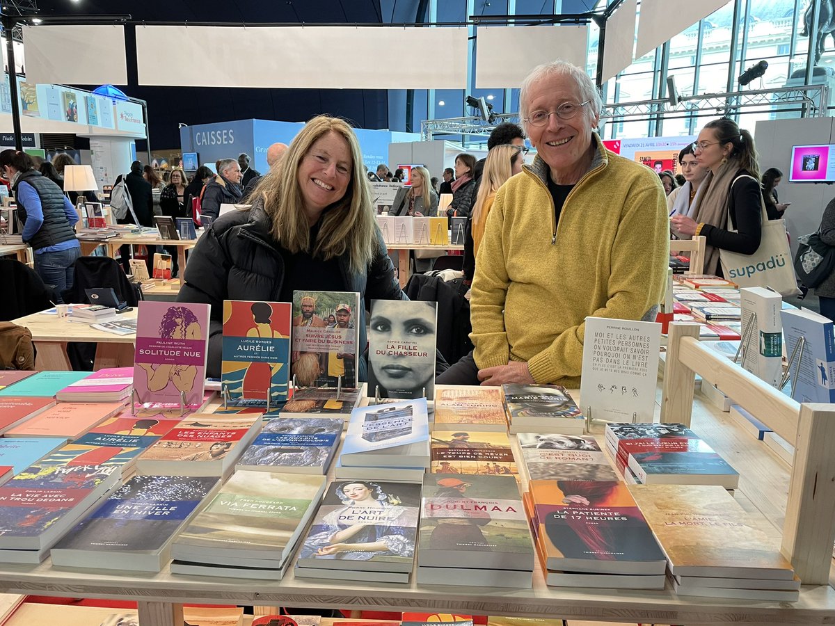 Royalement installés !
Festival du Livre de Paris, Grand Palais éphémère. Jusqu’à dimanche soir (stand A56, place Joffre). On vous accueillera avec plaisir.