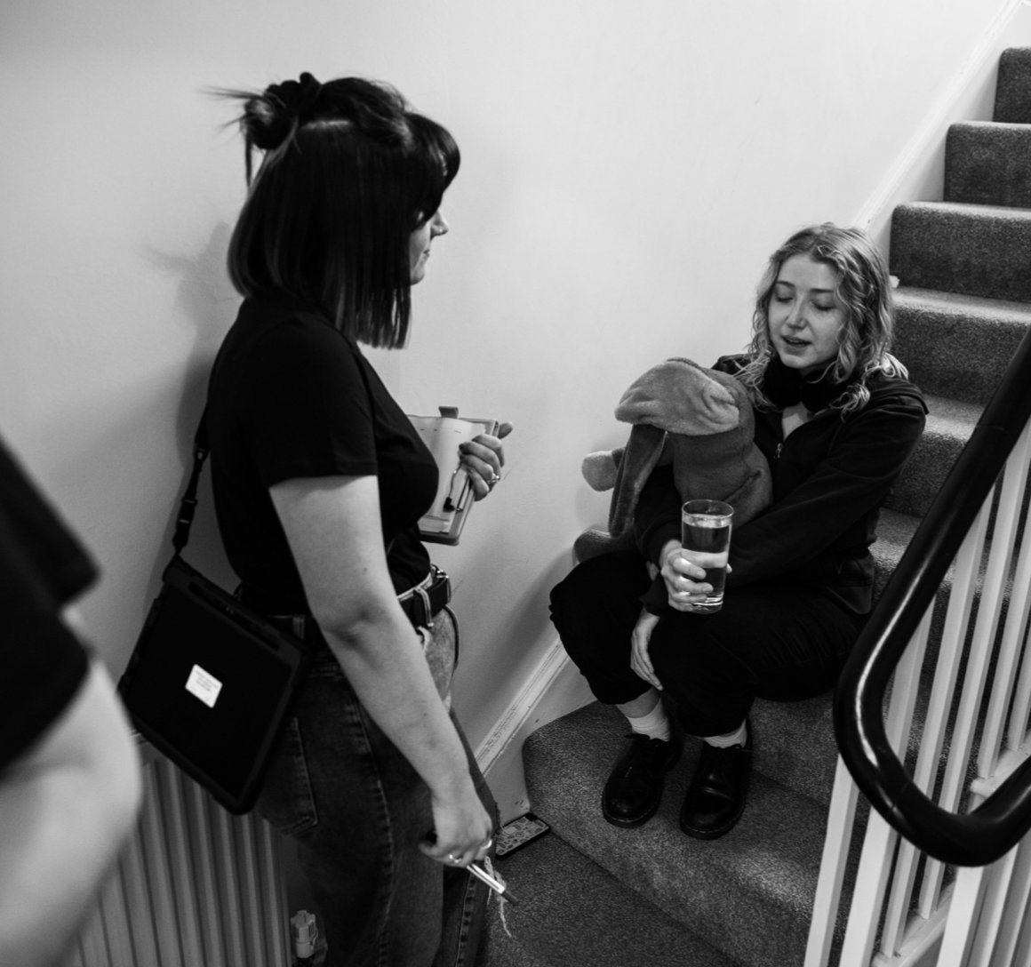 HuggoShortFilm's tweet photo. Some more BTS from Huggo 🐰📸 (credit @barnaby_fairley )

Check out our official page  @HuggoShortFilm  - check for more information about the film and the link in our bio to donate. Releasing 2023 🎥

#shortfilm #film #huggo #yorkshirefilm #BTS #babyloss #womeninfilm https://t.co/dtbSWe9mQV