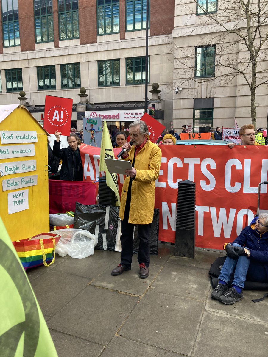 bobby_jewell's tweet photo. Amazing on talks on housing justice outside @luhc with @ArchitectsCAN @zerocarbonhouse @RachaelOwensArc @ImmyKaur, Home Energy Action Lab and a wendy house retrofit display https://t.co/9LlmSGpWvs