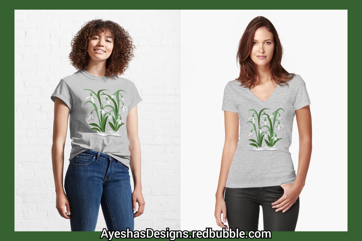 HumbleAttitude1's tweet photo. #snowdrops #floral #tshirts are available on my #redbubble store
https://t.co/LbxmizH3Xr
https://t.co/6HHHYveQ2a
@redbubble #tshirt #findyourthing #tanktop #mothersdaygifts #mothersdaygiftideas https://t.co/qCdIUDo1t0