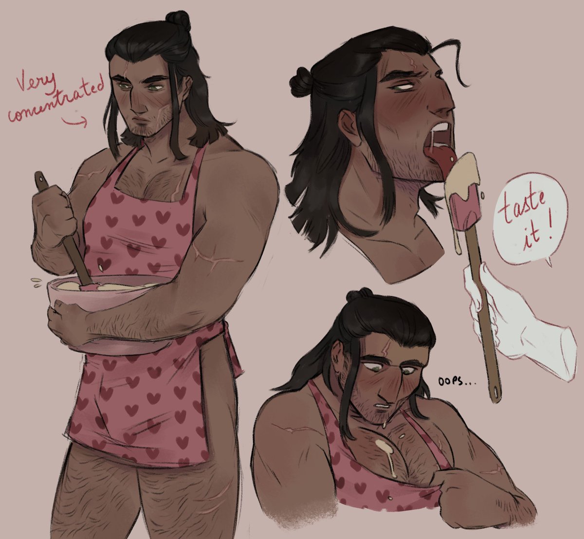 aquilesspice's tweet photo. Coming back to twitter to post cersored versions of my NSFW works without fear of them getting reported!!! (But you can always find the uncensored versions on my Patreon: https://t.co/XgmF19THTm) 
#murielthearcana #thearcanagame #thearcana https://t.co/5y95Zav8xs