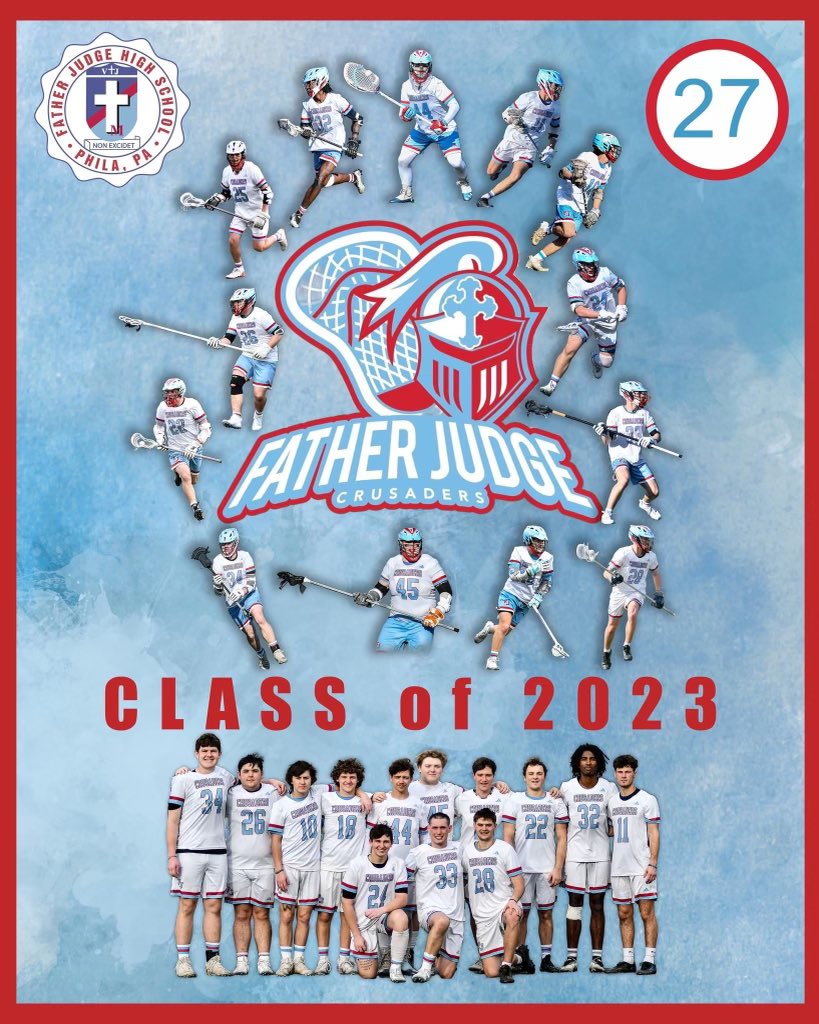 JudgeLacrosse's tweet photo. Tonight we celebrate and honor our Seniors prior to our game vs PCL opponent Roman Catholic HS. Ceremony begins at 5:35pm, Game at 6pm on the Ramp!
#HaveADay #RDFF #Classof2023 https://t.co/UynmuctR91