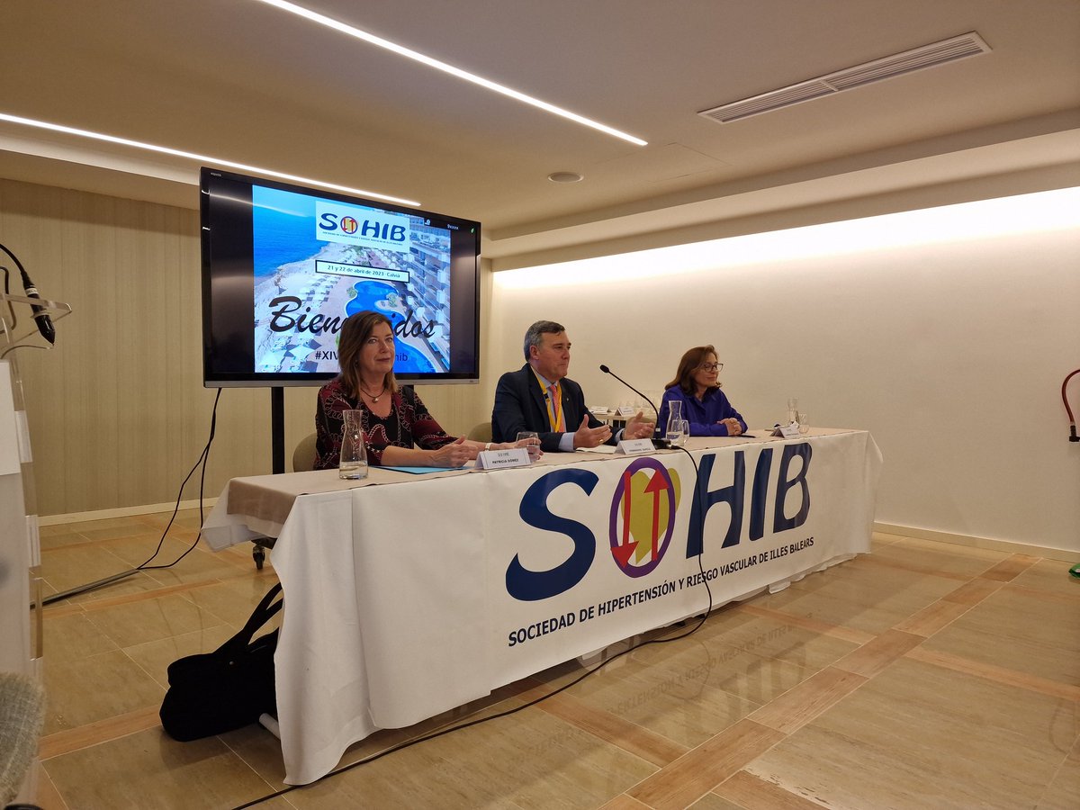 sohibhta's tweet photo. Empiezan las #XIVJornadasohib por parte del Dr. García Romanos, Dra. Carmen Fernández y la consellera @Patgompic @SEHLELHA140_90 https://t.co/0JKRncRUcm