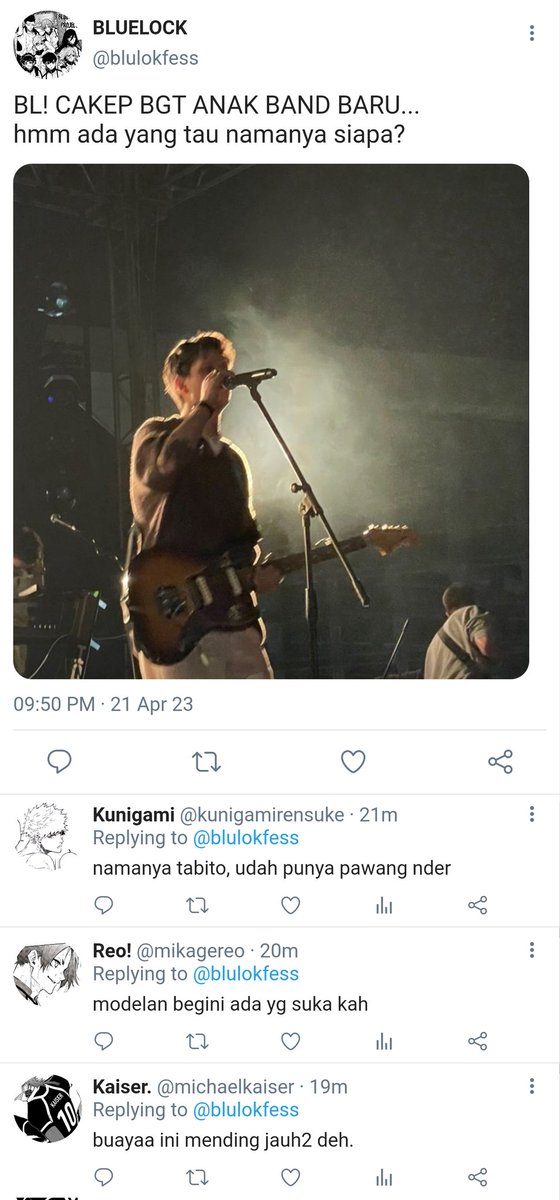 snaffleblossom's tweet photo. prompt au; tabieita slight yukieita
| #tabieita #yukieita #kaisagi 
━ Recovery's Band 🎸 
© snaffleblossom https://t.co/zTVY416Vjf