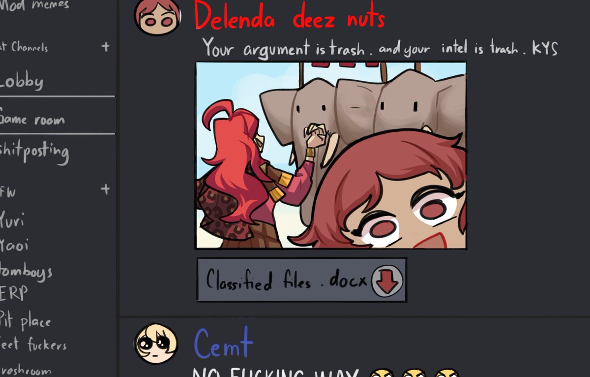 CenturiiC's tweet photo. I love the fact that secret government files just casually get leaked in discord https://t.co/rZqr8EBljN