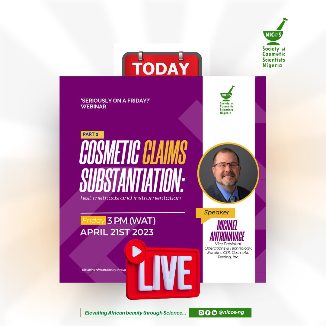 Your cosmetic product should do what it says on the tin! Knowing what you want is half the battle of substantiating your product claims. Great webinar!