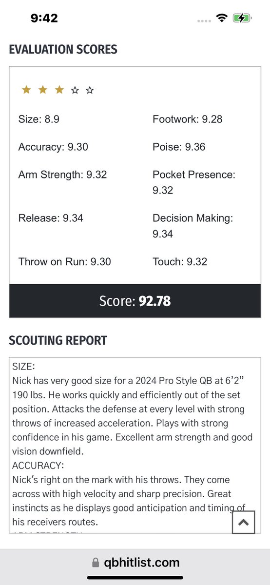 QBHitList's tweet photo. Just released! @QBHitList Premium 2024 QB @NickRubinoMiami Choate Rosemary Hall(CT) 

Evaluation, Scouting Report and Rank‼️

🏈Offers: @UMassFootball @PENNfb @CULionsFB @PrincetonFTBL @BryantUFootball 

👀 Check it out!

⏩⏩⏩Profile: https://t.co/08vQiNMdQy https://t.co/lwuRStmLn2