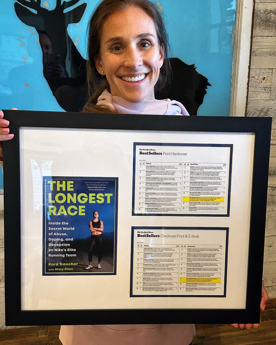 Thank you <a href="/simonschuster/">Simon & Schuster</a> for this wonderful gift.  Very proud of the book <a href="/marypilon/">Mary Pilon</a> and I wrote together and and very proud we hit the <a href="/nytimesbooks/">New York Times Books</a> best seller list! Thanks for all the belief and support!!