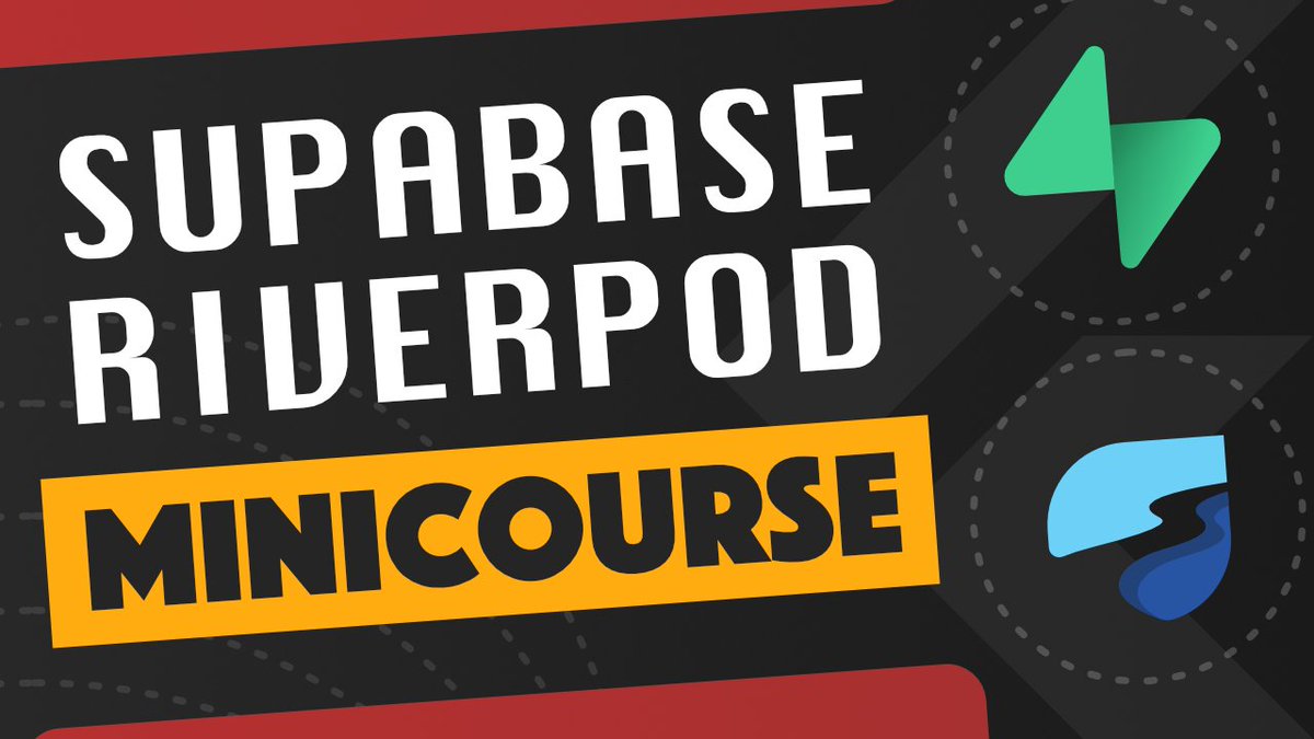 creativ_bracket's tweet photo. 🚨[Update] #Supabase and #Riverpod Course is READY! Out next week. 

Subscribe and hit the bell to be notified👉🏽 https://t.co/tdvrrCRe3l

#flutterdev #dartlang #supalaunchweek #mobileappdevelopment #backend #PostgreSQL https://t.co/EoDxANehzR