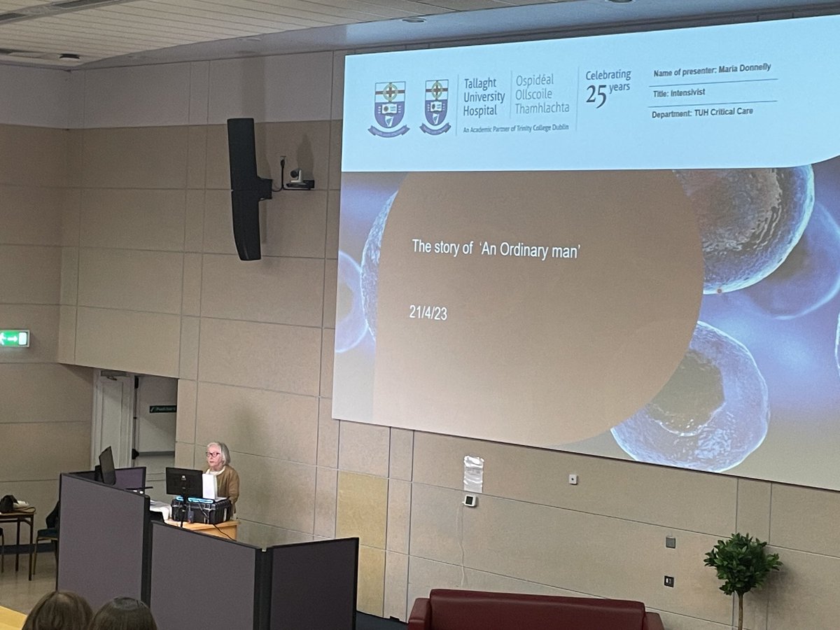 The story of an ‘ordinary man’ by an extraordinary lady #CriticalCareRehabTUH