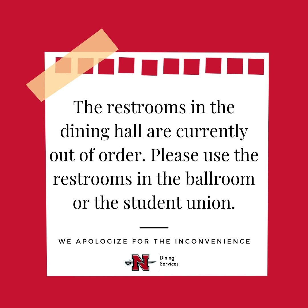 NichollsDining's tweet photo. Please be aware... https://t.co/bTnFOCyzAO