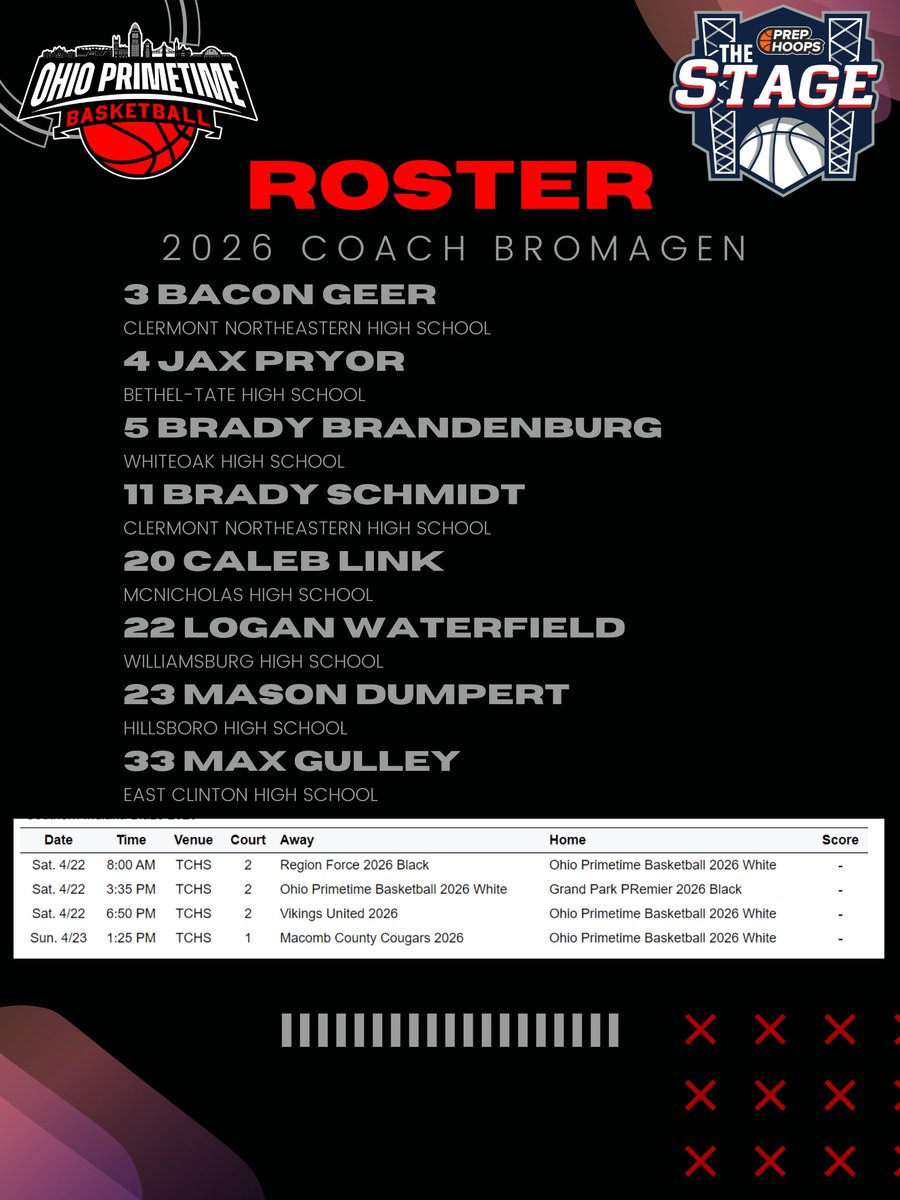 Excited to start the <a href="/PrepHoops/">Prep Hoops 🏀</a> Grit Region Circuit this weekend! 
 // <a href="/PrepHoopsOH/">Prep Hoops Ohio</a>