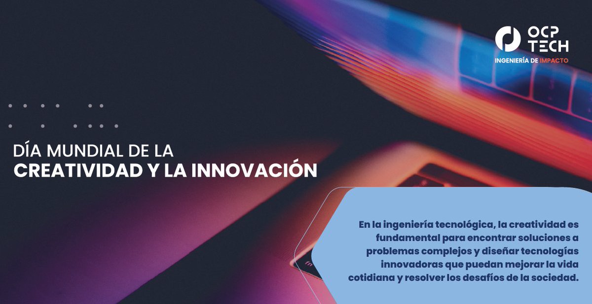 SomosOCPTECH's tweet photo. En #OCPTECH, la creatividad es fundamental al momento de proponer soluciones de rápida implementación que contribuyan a que los procesos de negocio de nuestros clientes sean más eficientes, rentables y escalables.
Contáctenos para conocer más: contact@ocp.tech https://t.co/HmXnx3FATx